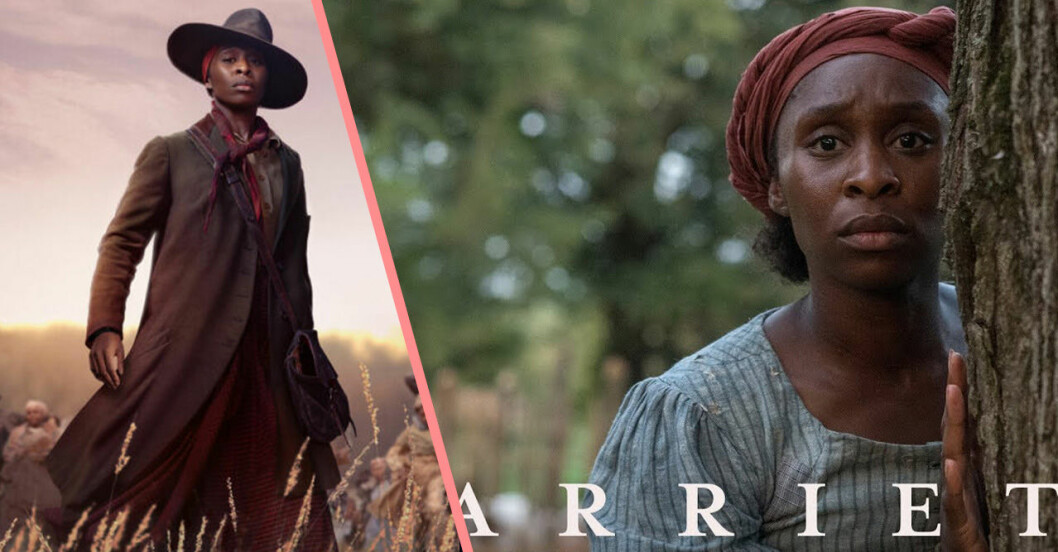 Cynthia Erivo som legendaren Harriet Tubman som räddade slavar i filmen Harriet.