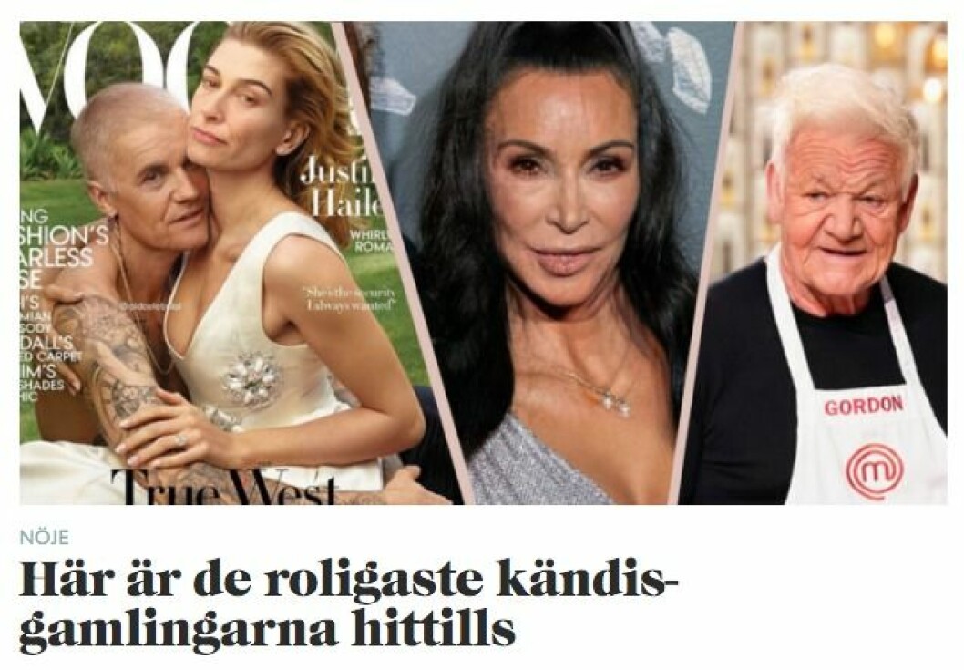 De roligaste faceapp-bilderna på kändisar