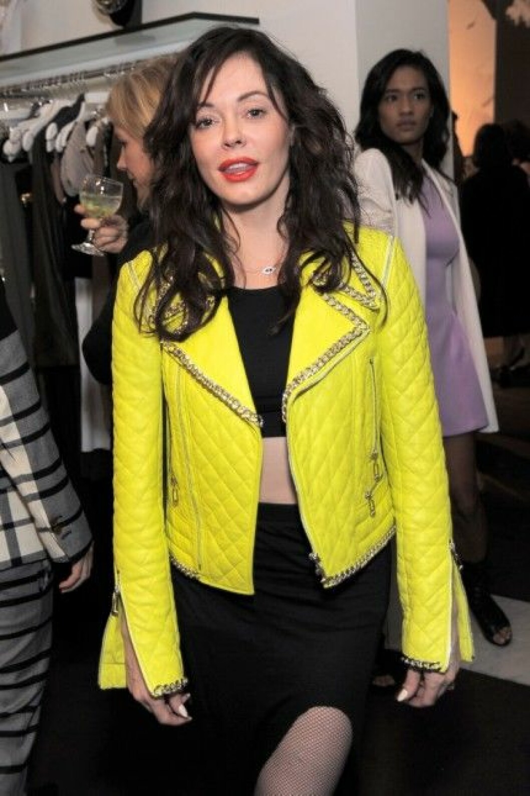Skådespelerskan Rose McGowan. Skådespelerskan Rose McGowan.