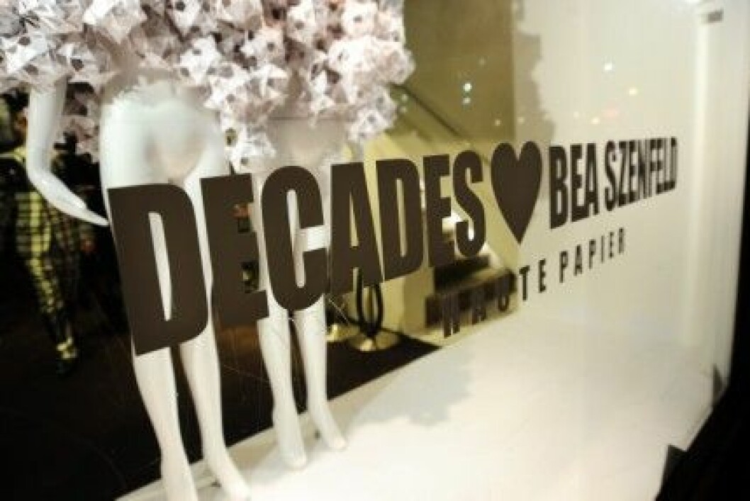 Decades hjärta Bea Szenfeld ”Haute Papier”. Decades hjärta Bea Szenfeld "Haute Papier".