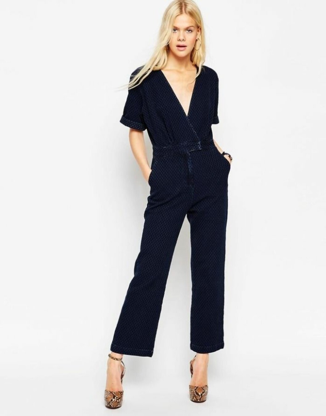 denim jumpsuit asos