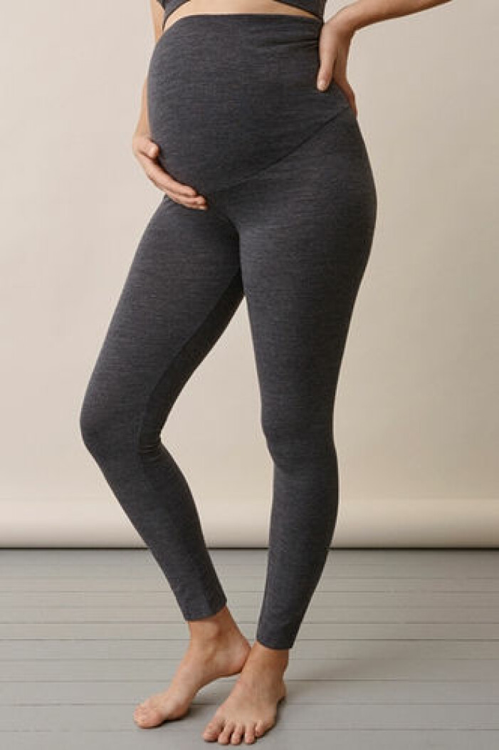 Dessa gravidleggings från Boob design är tillverkade i merinoull