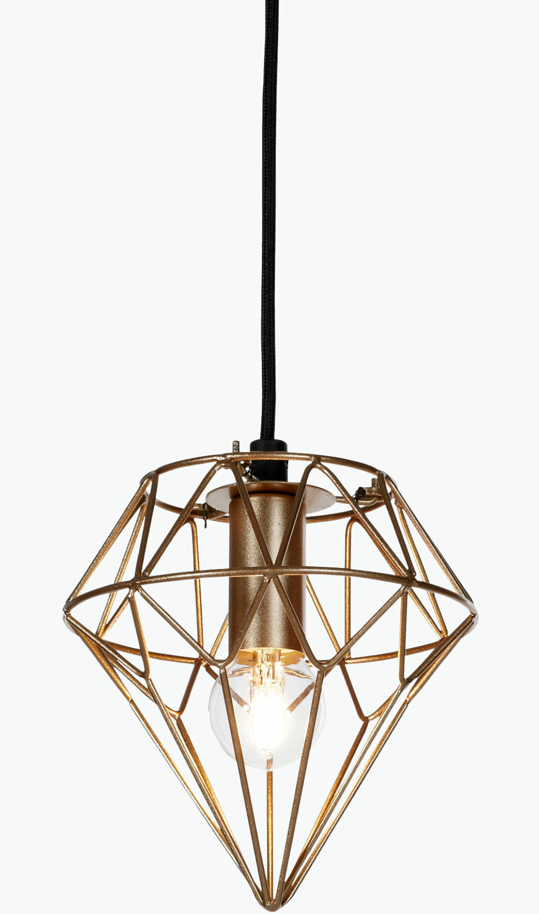 diamantformad lampa