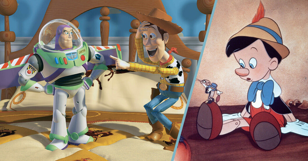 Toy Story och Pinocchio