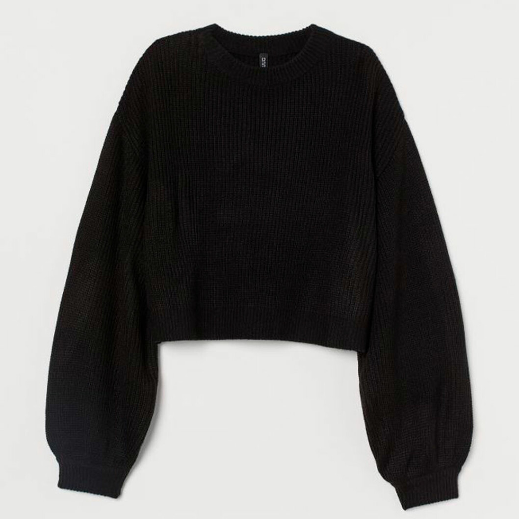 Stickad tröja från H&M