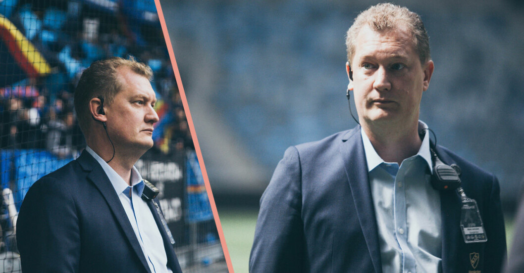 Mats Jonsson är säkerhetsansvarig på Djurgården fotboll där man har valt att inte tillämpa de intimare visitationerna. Mats Jonsson som är säkerhetschef på Djurgården.