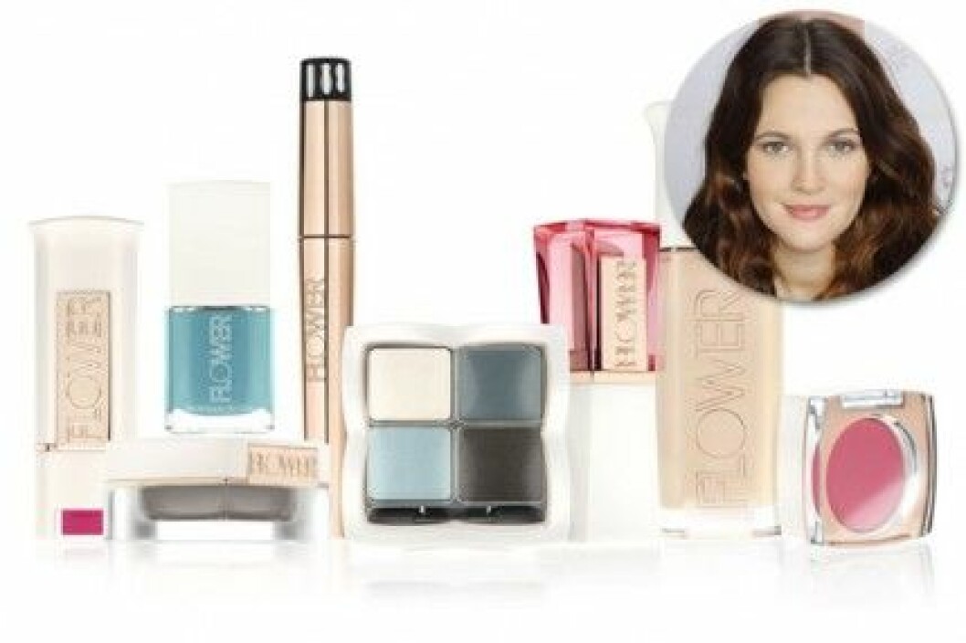 Drew Barrymore har lanserat ett eget sminkmärke kallat Flower Beauty. Drew Barrymore har lanserat ett eget sminkmärke kallat Flower Beauty.