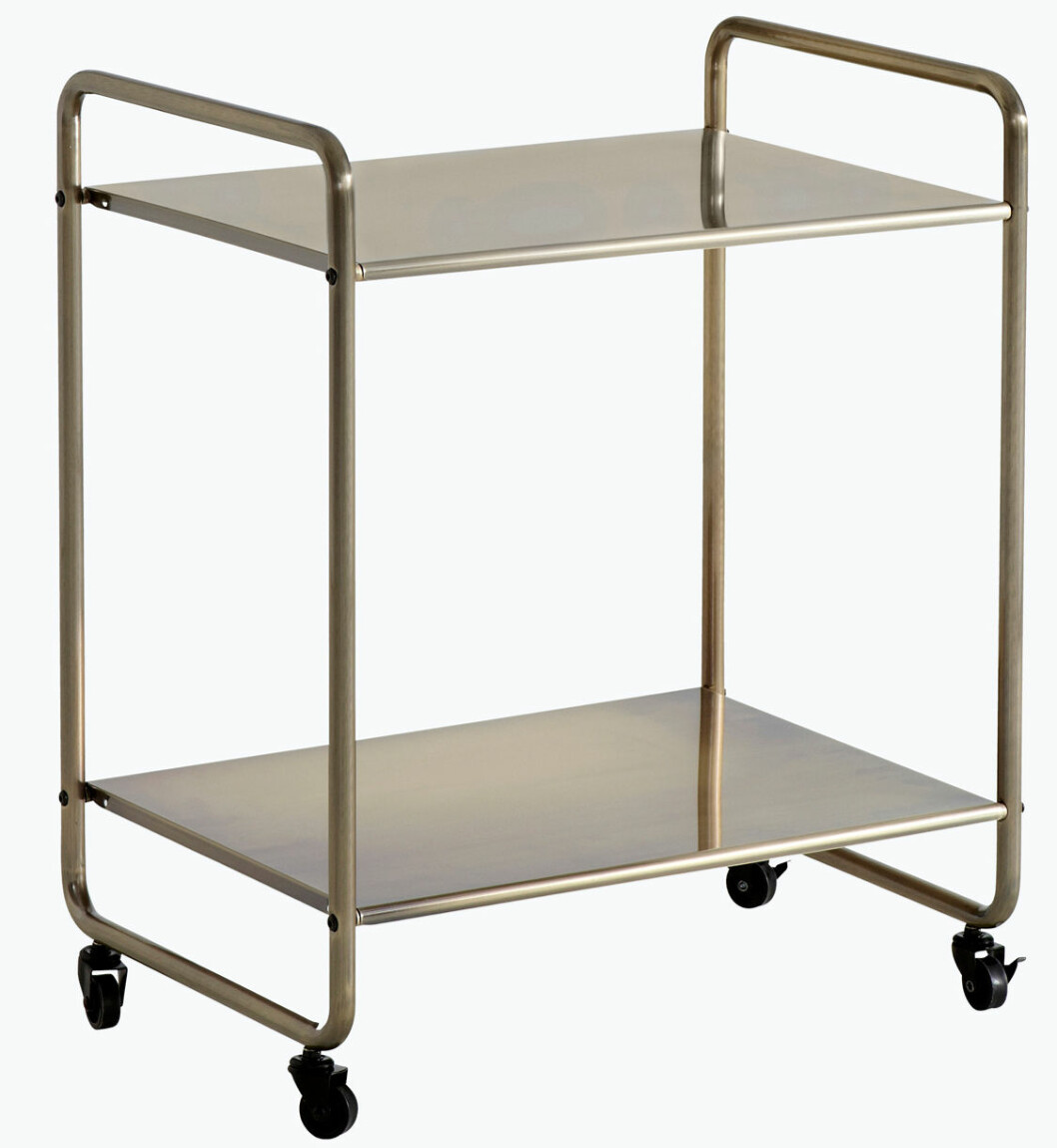 drinkvagn hylla hjul