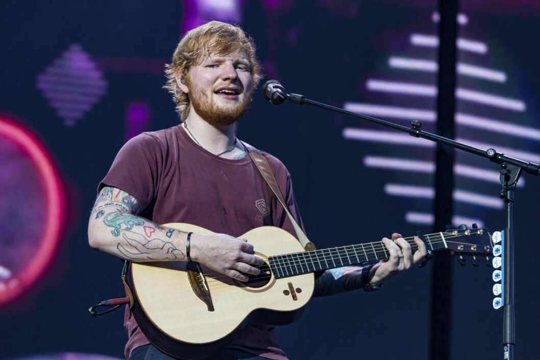 Svenskarna är som tokiga i Ed Sheeran enligt Spotifys topplista över de mest lyssnade låtarna de senaste tio åren. Foto: IBL Svenskarna är som tokiga i Ed Sheeran enligt Spotifys topplista över de mest lyssnade låtarna de senaste tio åren.