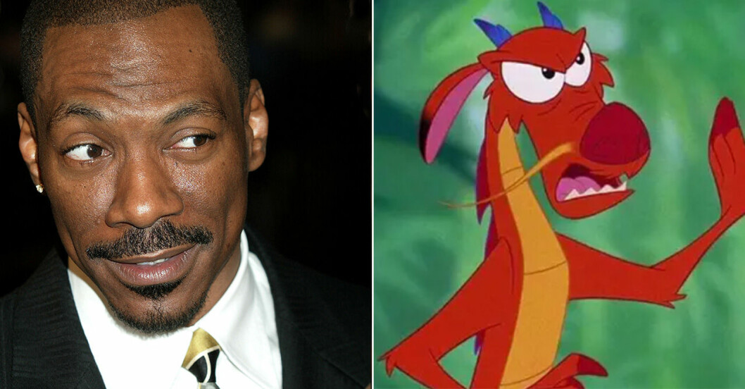 Eddie Murphy som Mushu i Mulan (1998):
