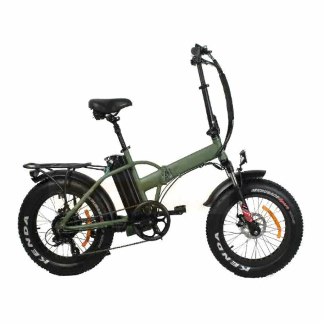 Hopvikbar elcykel