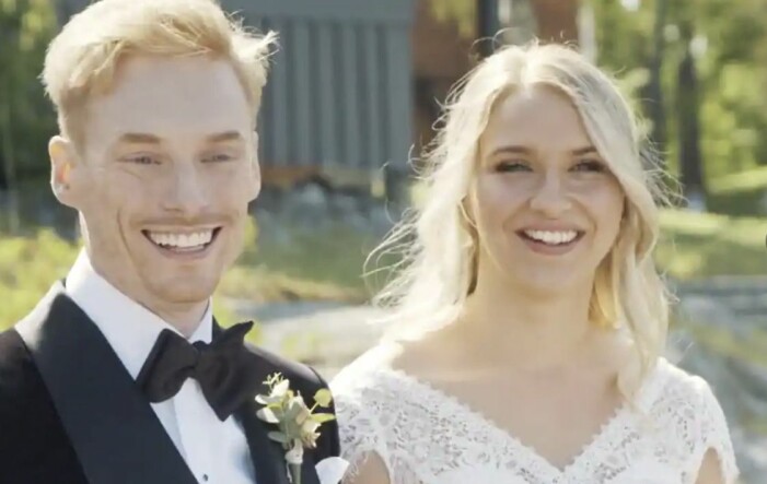 Elinor Sundfeldt och Lars Ekström. Elinor Sundfeldt och Lars Ekström i gift vid första ögonkastet