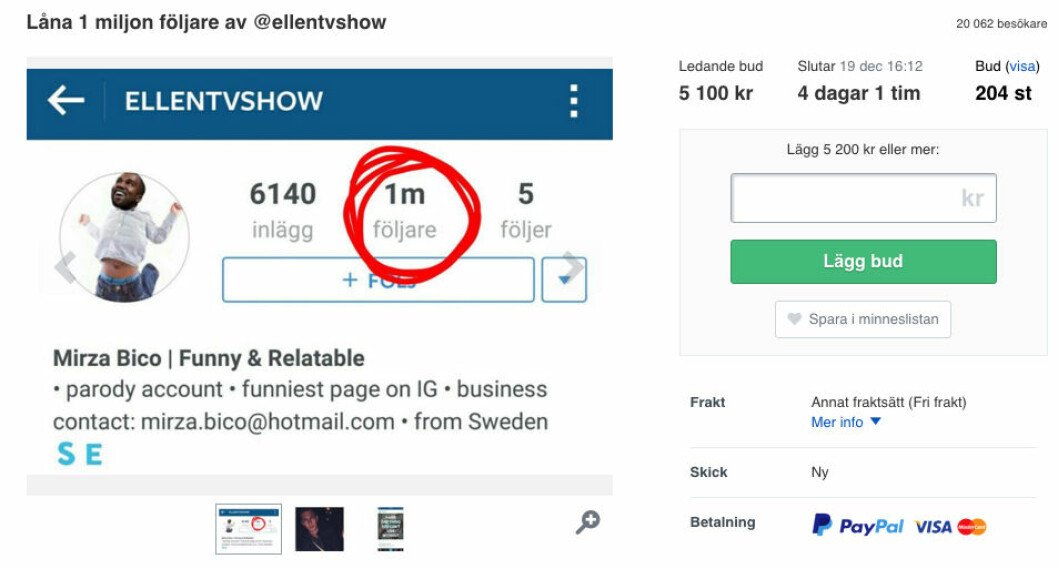 ellentvshow musikhjälpen 2015