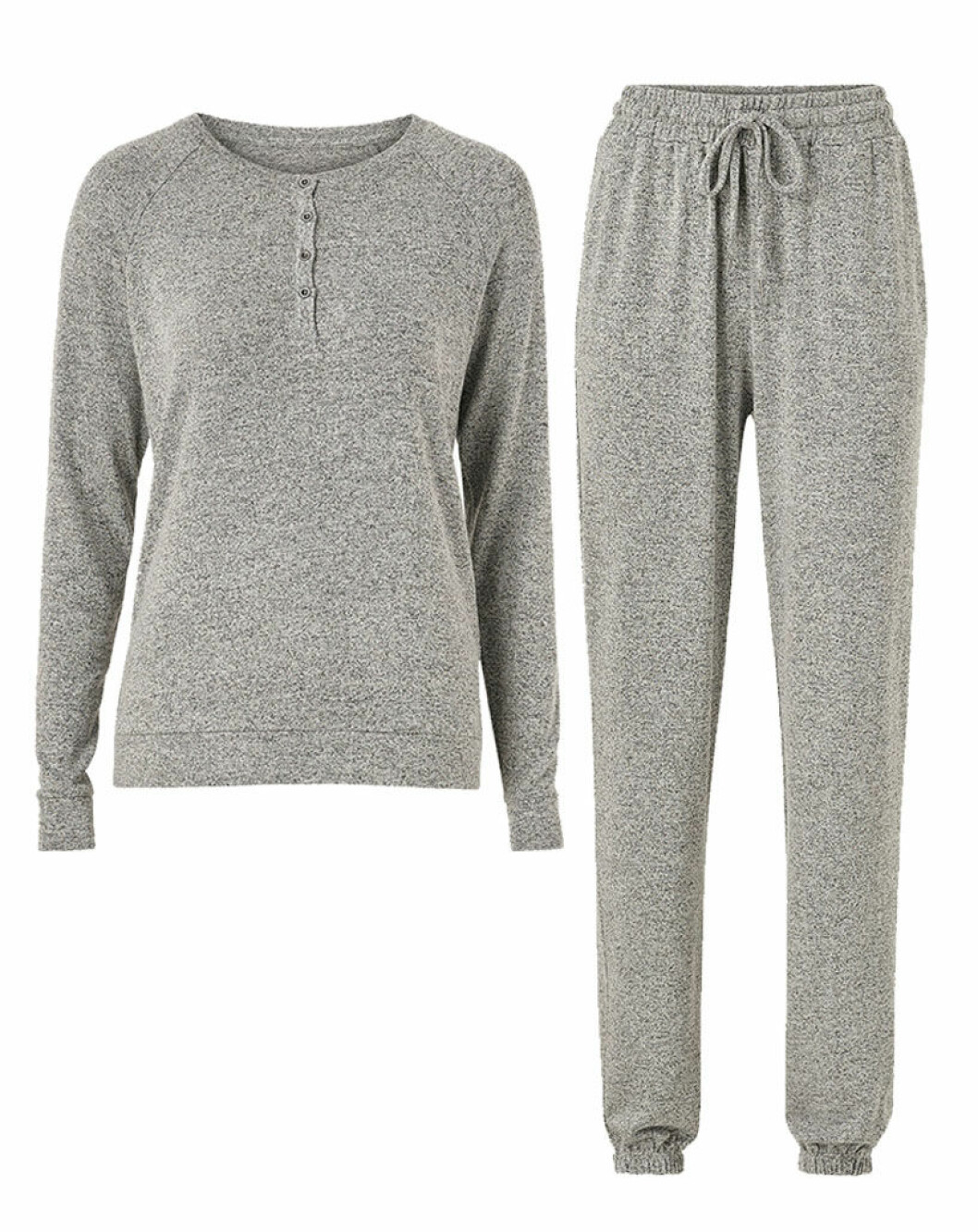 Grått matchande mysset från Ellos Collection