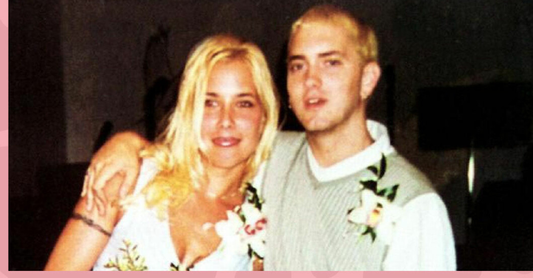 Det gör Eminems dotter Hailie Scott idag - här Kim och Eminen innan han blev känd.