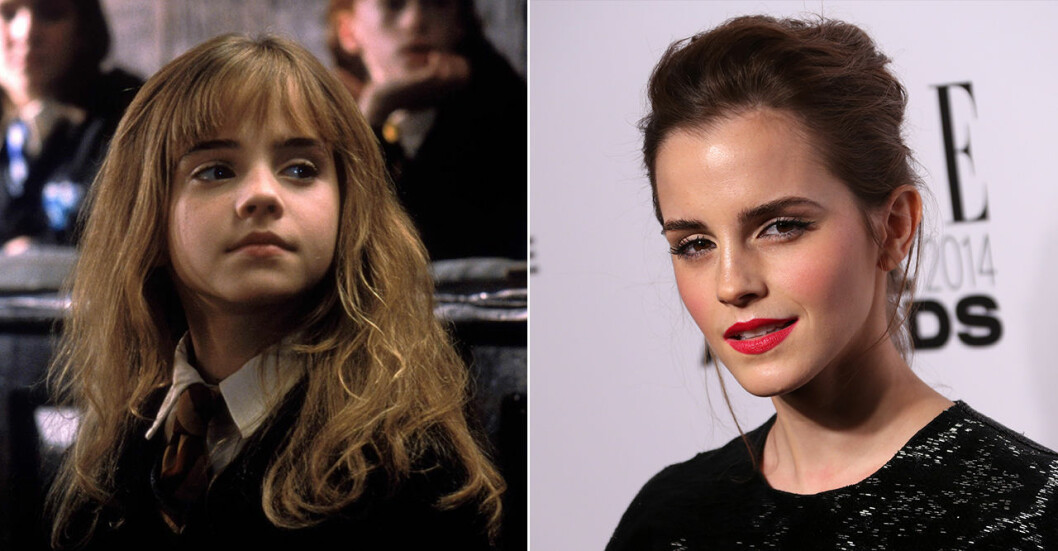 Emma Watson ung och äldre