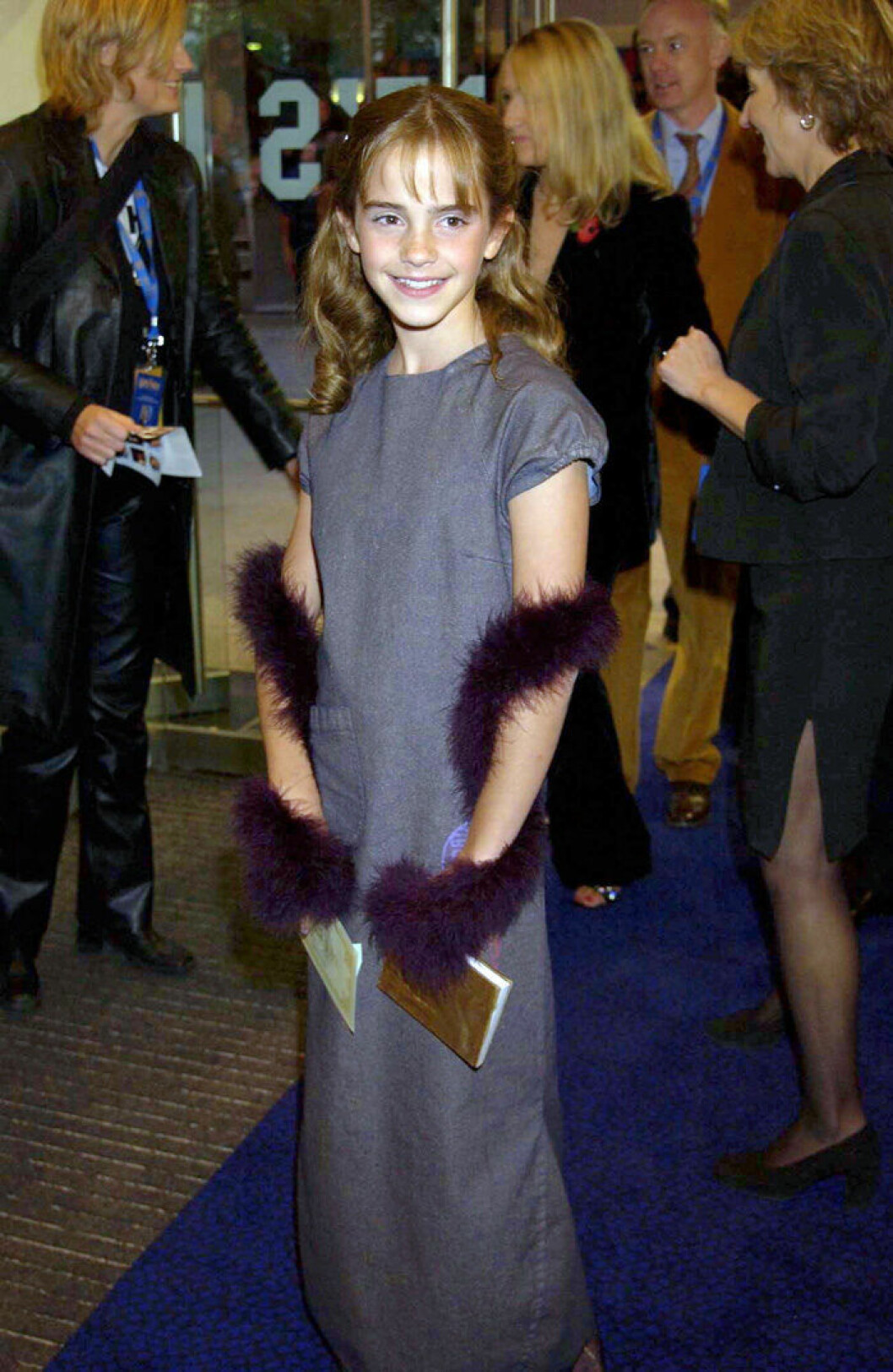En bild på skådespelerskan Emma Watson 2001. 