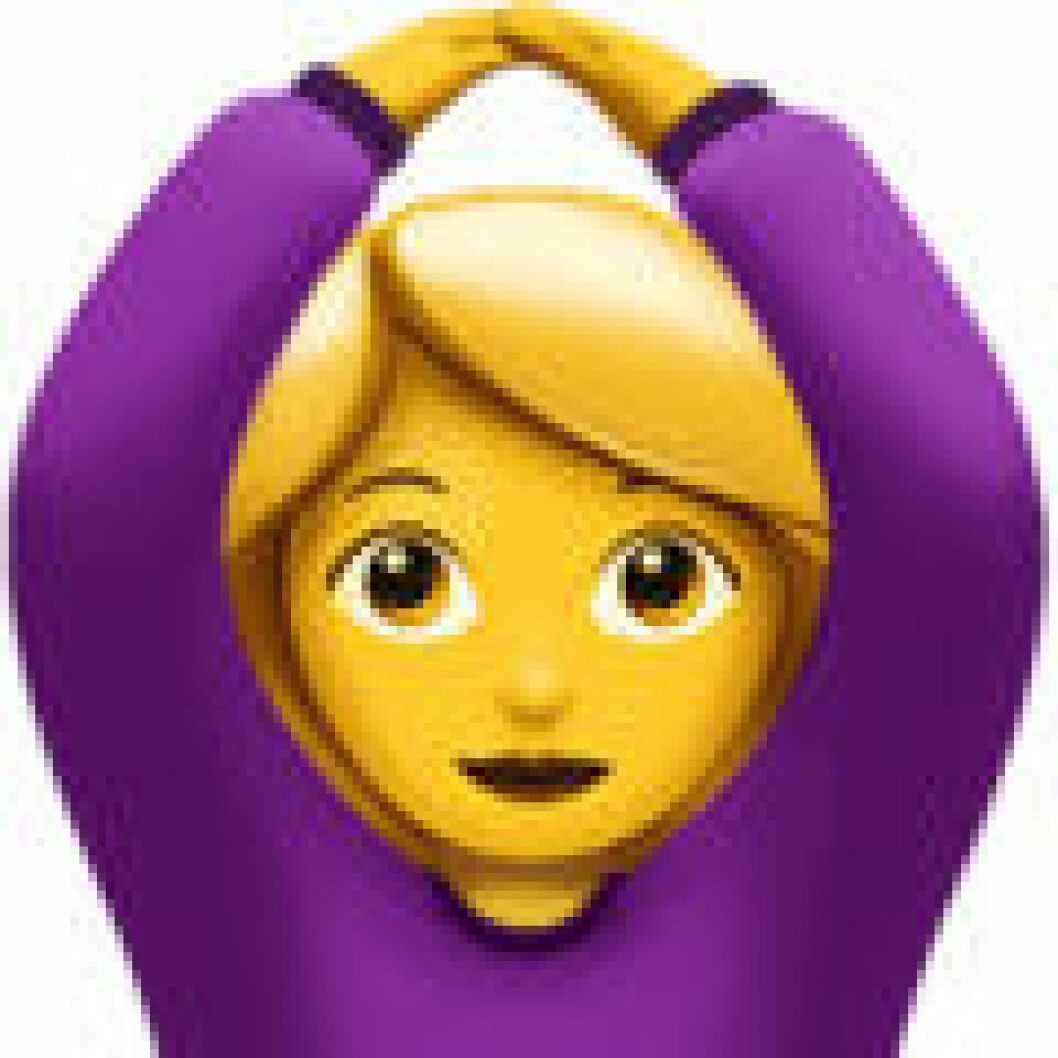 Emoji face with ok gesture