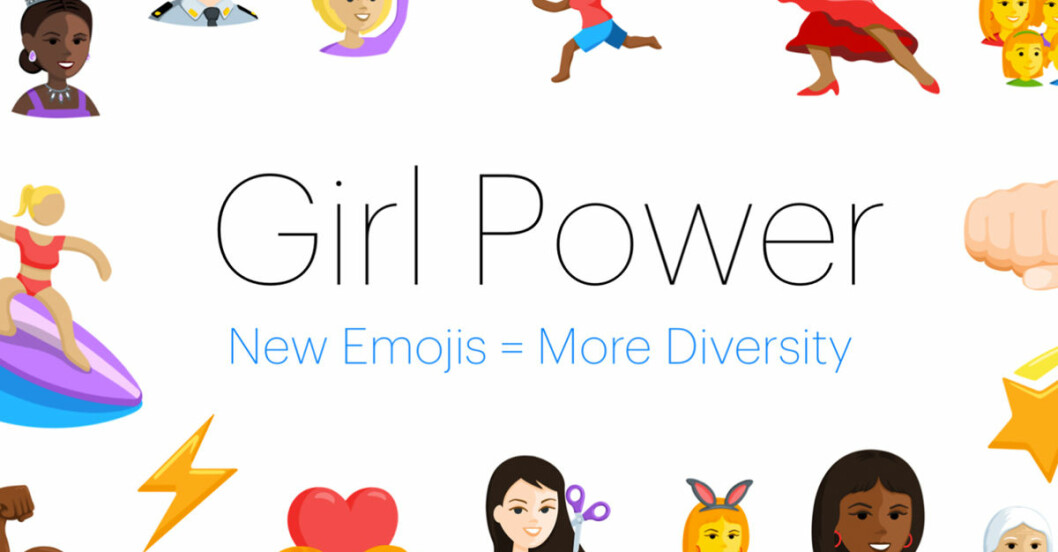 Facebook släpper egna emojis (med fokus på girl power!)