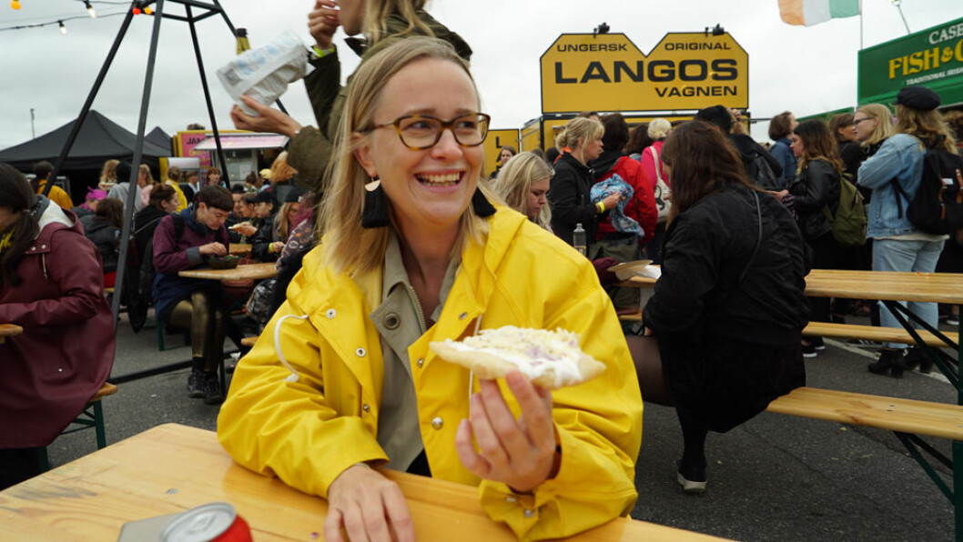 Elina Bratt Lejring var en av besökarna på Statement festival.