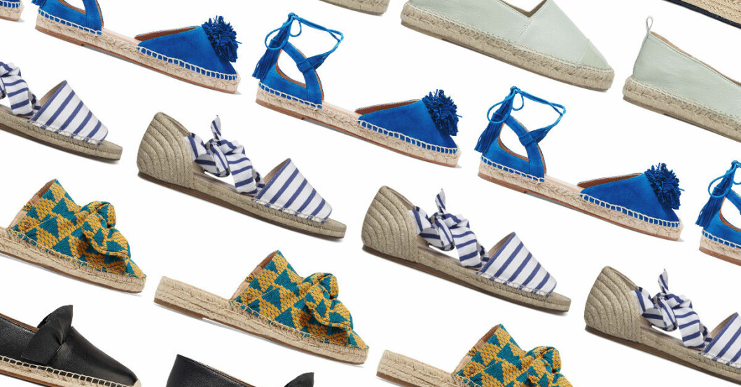 25 snygga espadrillos som är helrätt våren och sommaren 2017