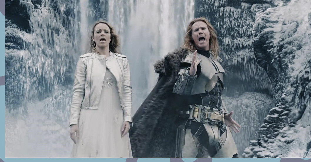Will Ferrell och Rachel McAdams i Eurovision Song Contest – the story of Fire Saga