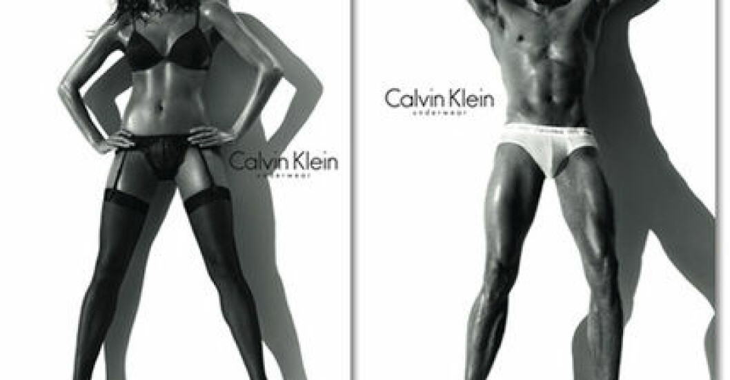 Eva Mendes och Jamie Dornan för Calvin Klein Underwear.