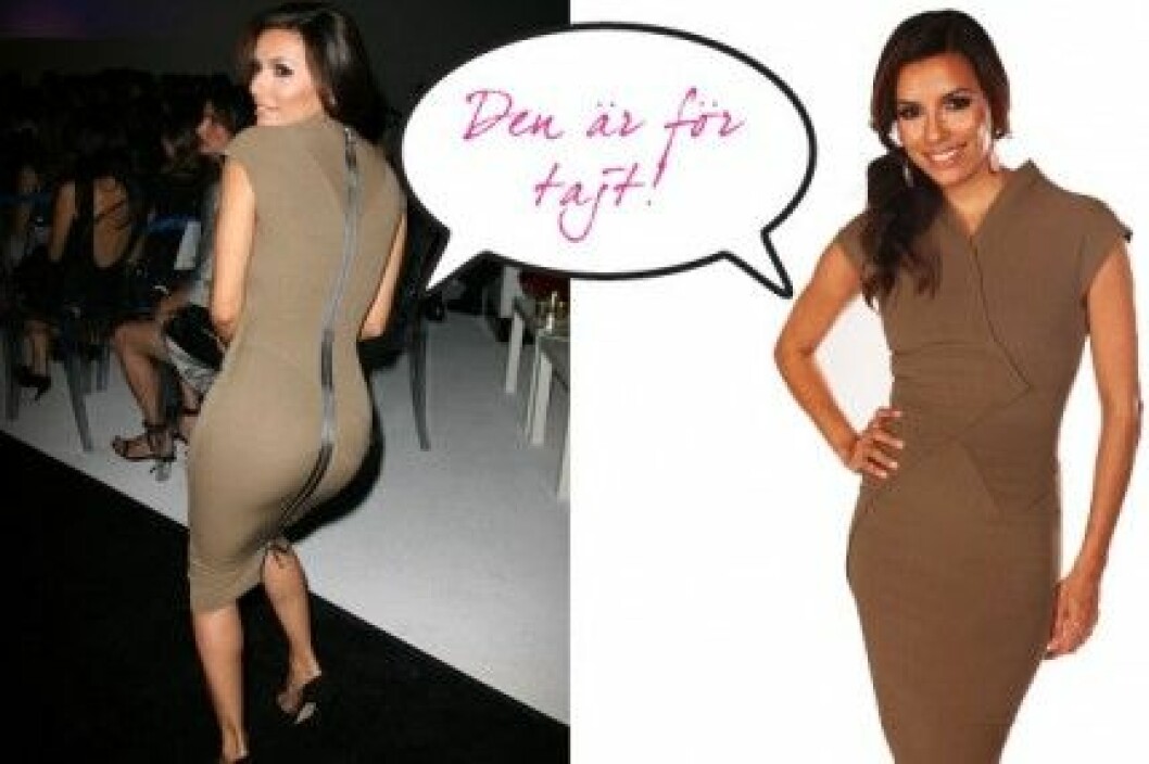 Eva Longoria kan inte gå i bästisens klänningar! evalongoria