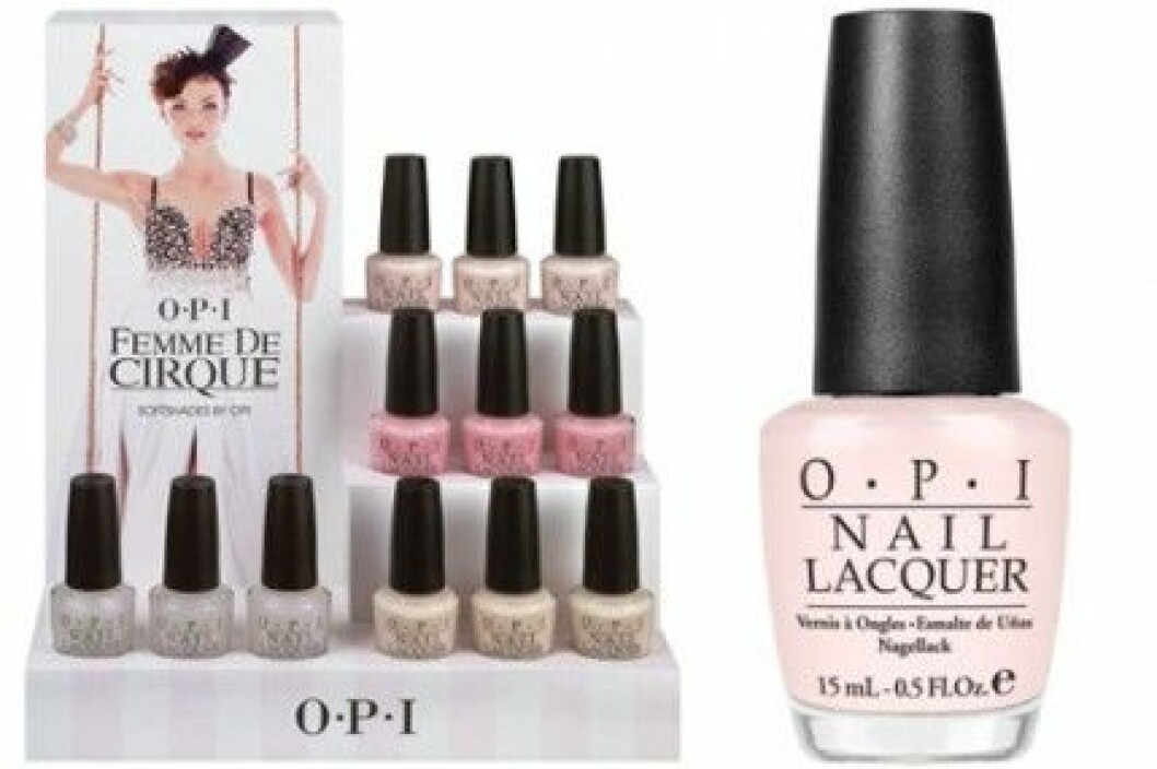 OPI:s brudkollektion "Femme De Cirque", S/S 2011.