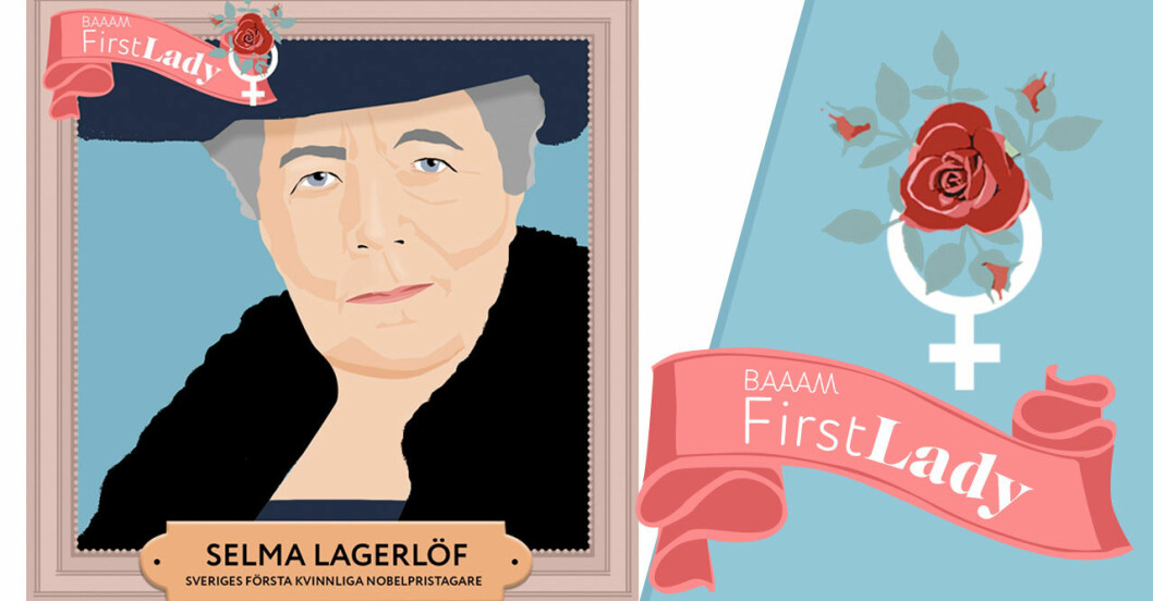 Selma Lagerlöf var första kvinnan att få nobelpriset och att bli invald i Svenska akademien.