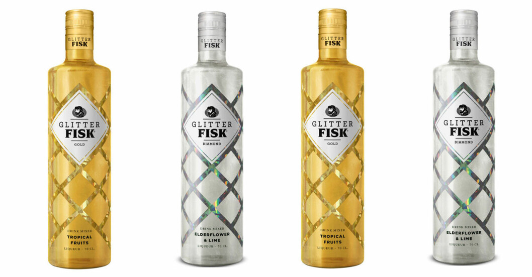 glitter fisk