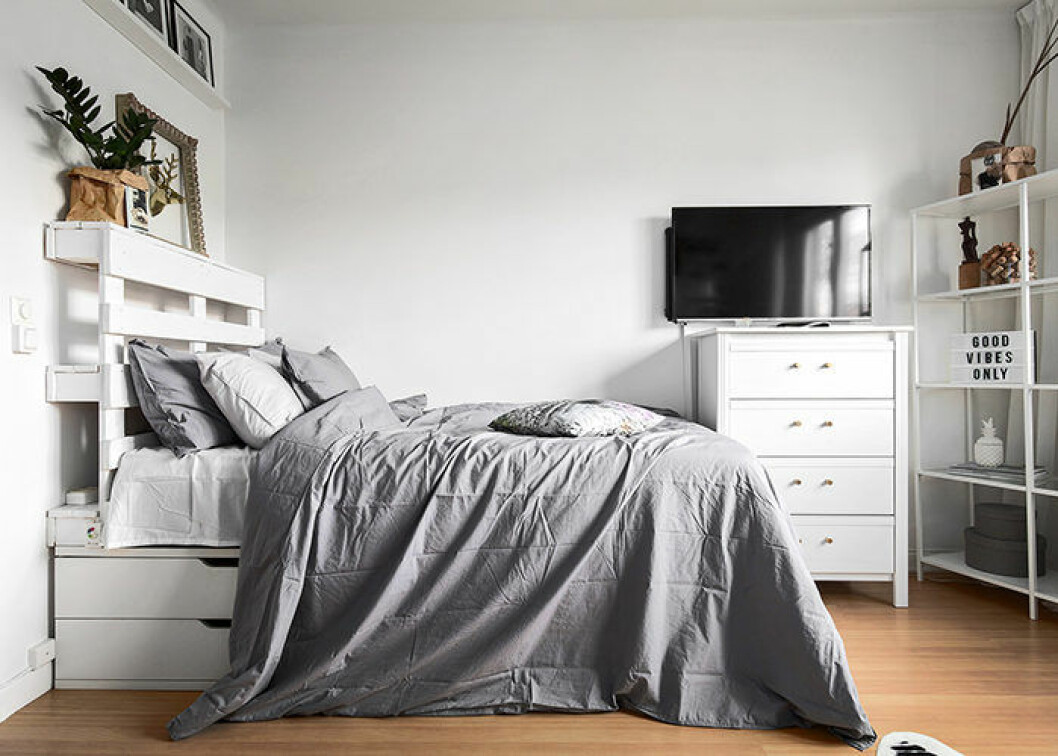 Compact living: Förvara under sängen för att frigöra plats 