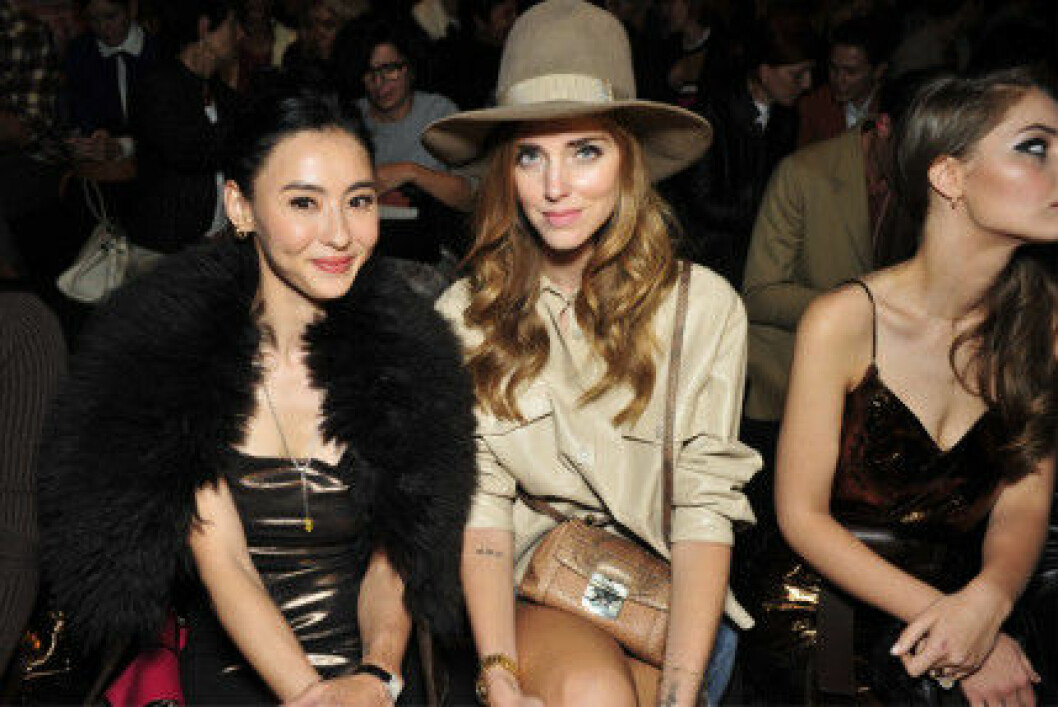 Vilka sitter front row på fashion week? Baaam vet! front row fashion week