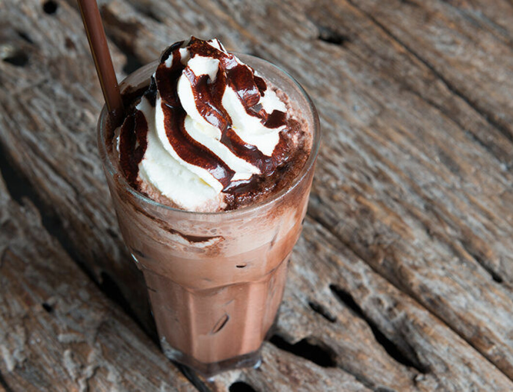 Frozen hot chocolate – perfekt en varm sommardag