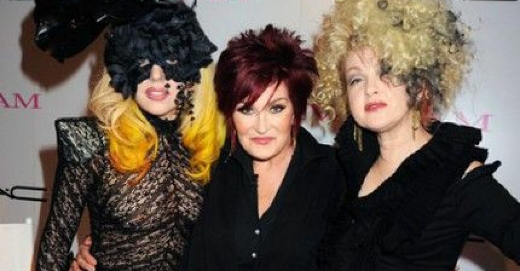 Lady Gaga, Sharon Osbourne och Cyndi Lauper lanserar MAC Viva Glam. Lady Gaga, Sharon Osbourne och Cyndi Lauper lanserar MAC Viva Glam.