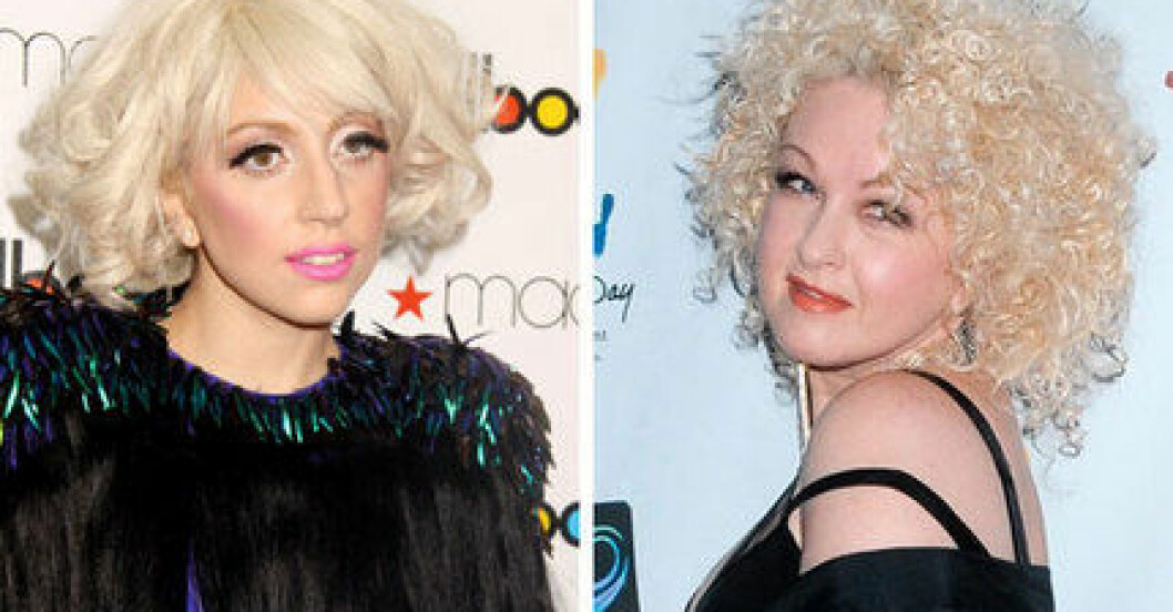 Lady Gaga och Cyndi Lauper designar läppstift.