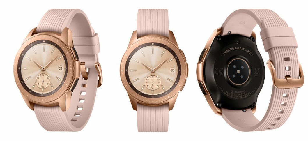 Samsung Galaxy Watch i färgen Rose Gold. Samsung Galaxy Watch i färgen Rose Gold