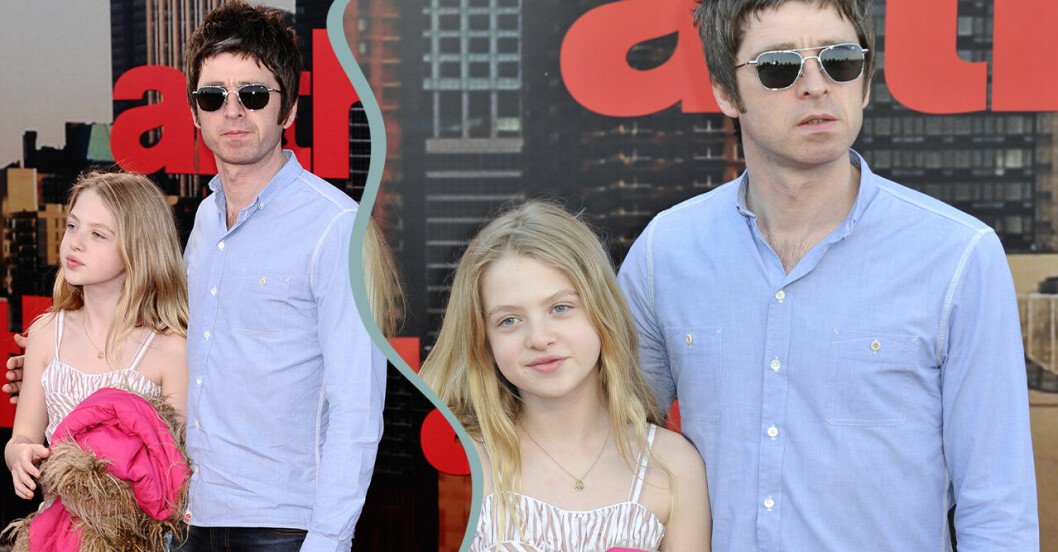 Oasis-stjärnan Noel Gallagher har tre barn.