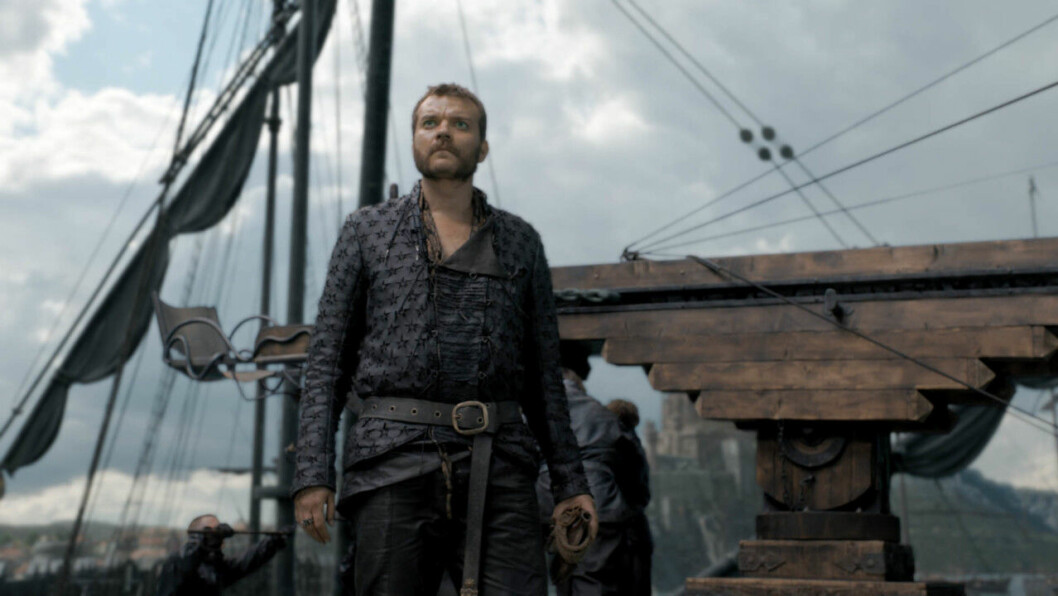 En bild på karaktären Euron Greyjoy i tv-serien Game of Thrones på HBO.