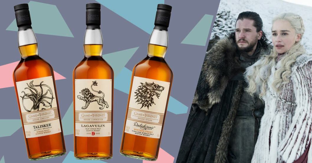 Avnjut sista säsongen med Game of Thrones-whisky i glaset