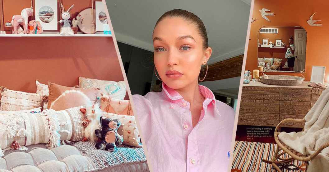 Gigi och bilder från rummet
