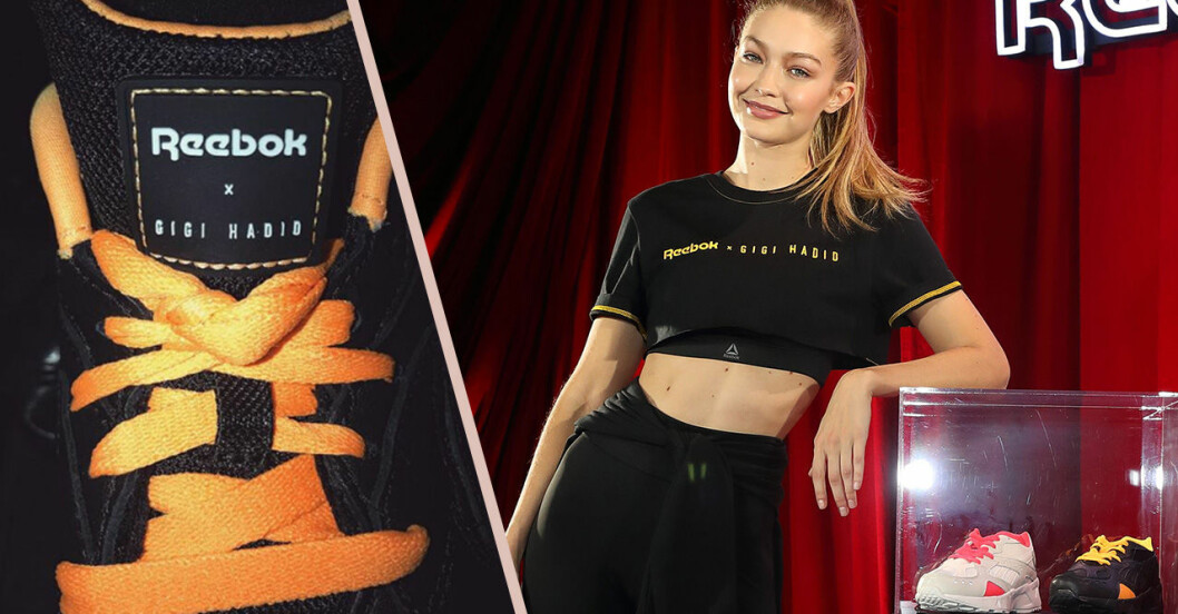 Gigi Hadid designar sneakers för Reebok – se de första bilderna