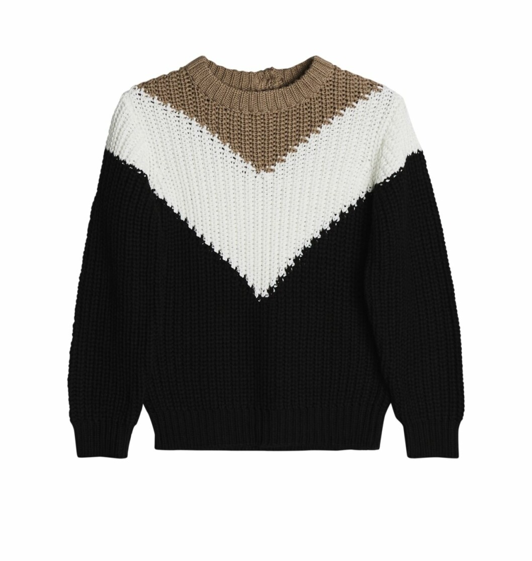 Gina tricot mini barnkollektion stickad tröja