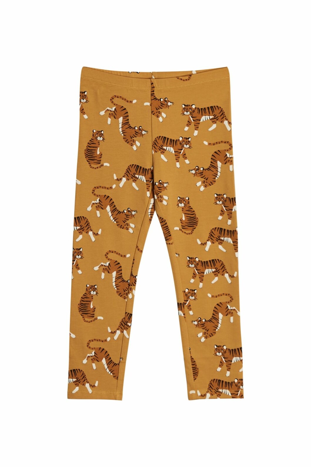 Gina tricot mini barnkollektion leggings gula