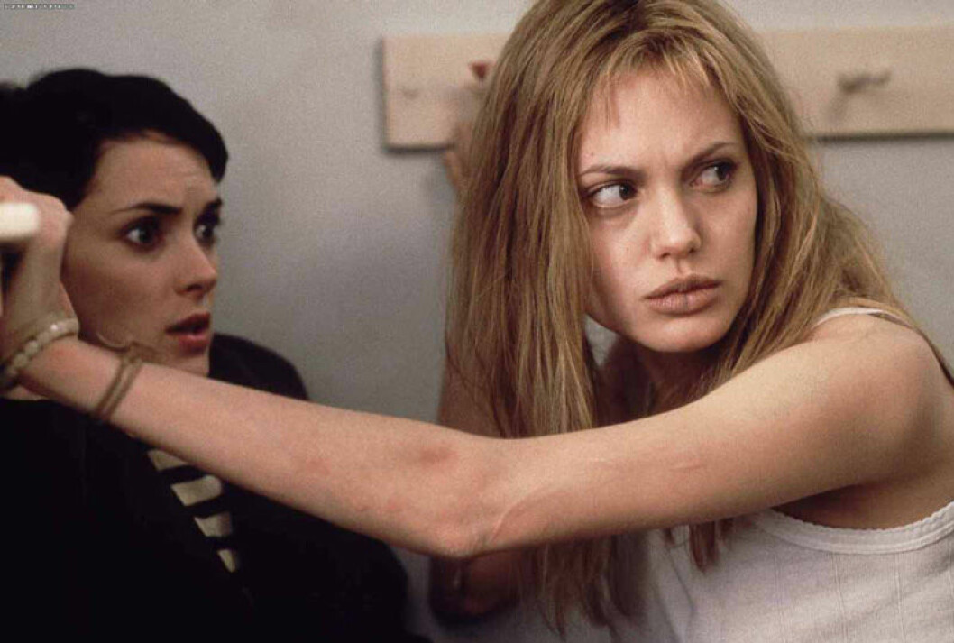 Angelina Jolie vann en Oscar för sin biroll i Girl, Interrupted. Foto: Columbia Pictures Angelina Jolie i Girl, Interrupted.