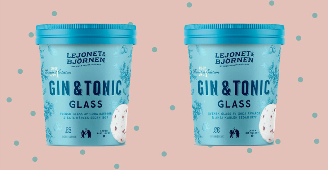 Ny glass med smak av Gin &amp; Tonic