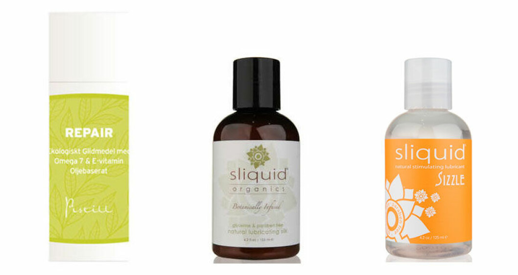 <em>Vårdande glidmedel Pistill Repair, hybridglidmedel och vattenbaserat glidmedel från Sliquid Organics.</em> Vårdande glidmedel Pistill Repair, hybridglidmedel och vattenbaserat glidmedel från Sliquid.
