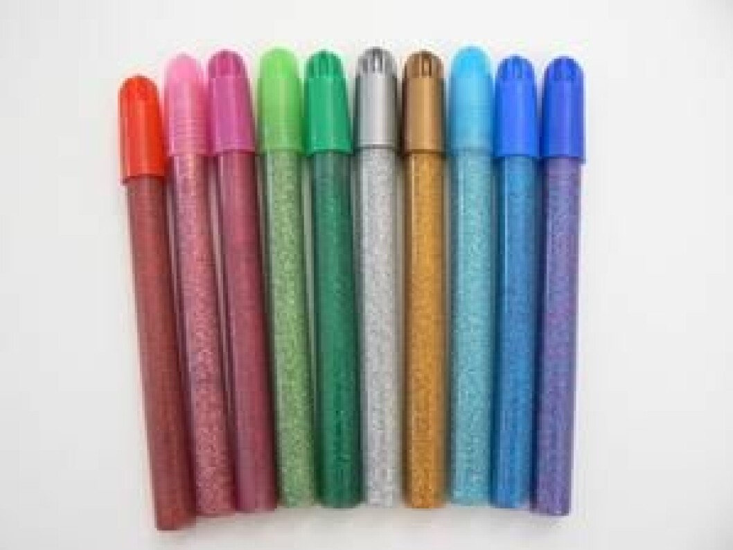 glitterpennor