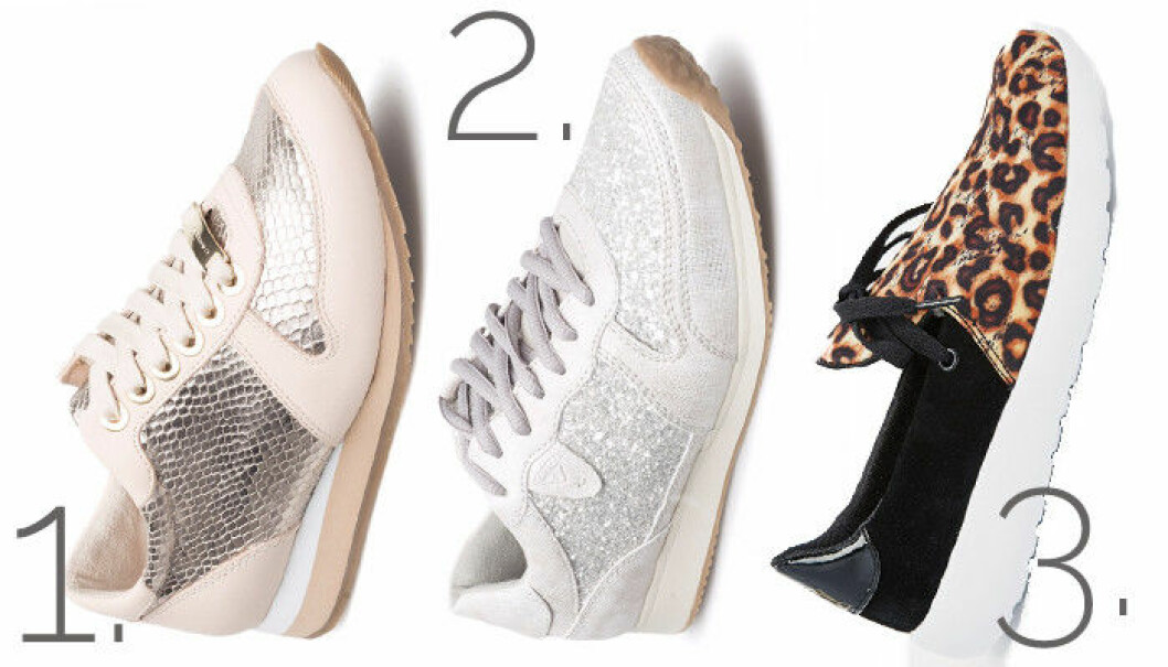 glittriga sneakers