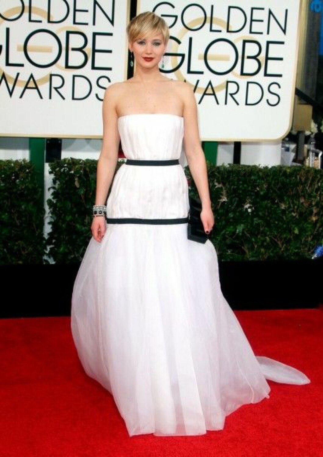 Jennifer Lawrence i Christian Dior Couture. Jennifer Lawrence i Christian Dior Couture.